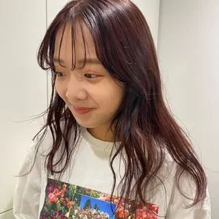 カラー 増井 彩乃のヘアスタイル