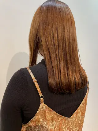 セミロング 井上 葉月のヘアスタイル