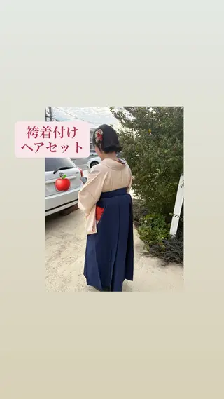 ヘアアレンジ 山本 知佳のヘアスタイル