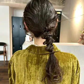 ロング ヘアセット/透明感 カラー/MIHO♡のヘアスタイル