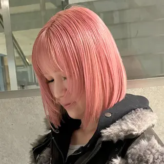 ショート 垢抜け透明感カラー 🧚🏻‍♀️ミユウのヘアスタイル