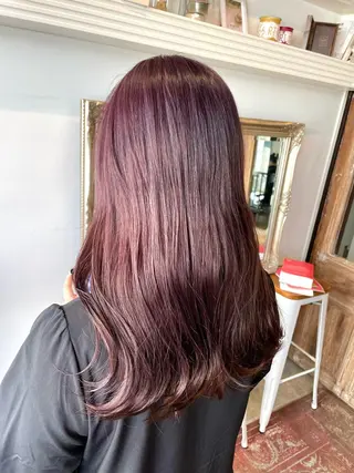 ミディアム カラー ヘアアレンジ ☂️カトウ ケイゴ☂️のヘアスタイル