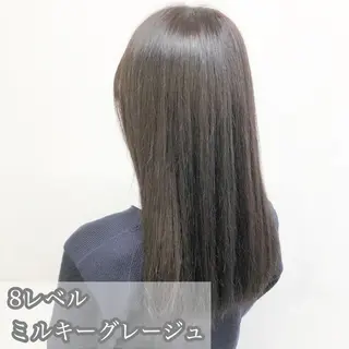 セミロング カラー ヘアアレンジ 公式🎠LAND 池袋店🎠のヘアスタイル