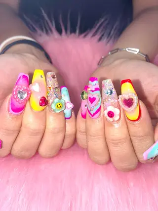 ネイル Nail ヌシん家 AKANEのネイルデザイン