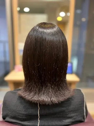 ミディアム 小林 光紗のヘアスタイル