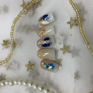 ネイル 🦋ネイルサロン ブラン🌈ゆりのネイルデザイン