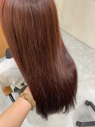 ロング カラー ROPE ナナミのヘアスタイル