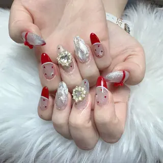 ネイル 🎀nana🫧 ワンホンネイル🎀のネイルデザイン