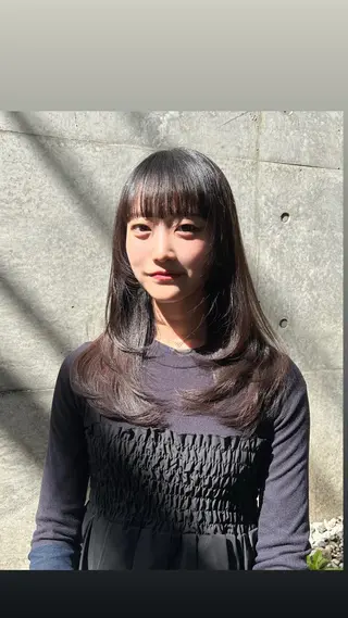 ロング カラー タナカ カナ🫧のヘアスタイル