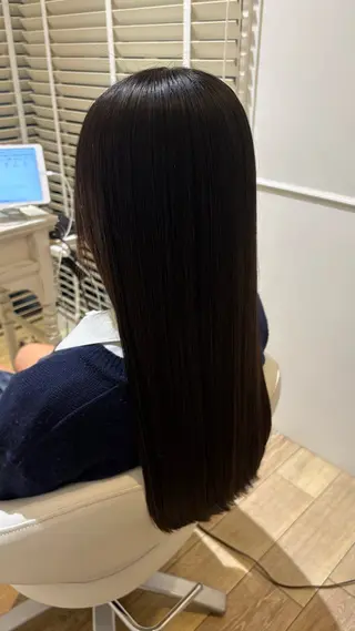 ミディアム カラー 似合わせ 顔周りYUUGAのヘアスタイル