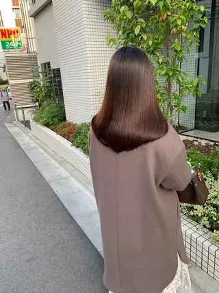 セミロング カラー 【完全マンツー 恵比寿】佐藤 翔のヘアスタイル
