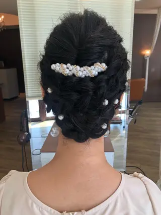 ヘアアレンジ 川本 あゆのヘアスタイル