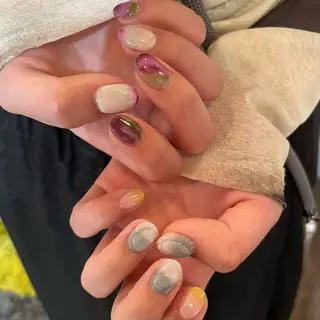 ネイル GO TODAY シェアサロン 京都店所属・nail 𓂃miyu（ミユ）のネイルデザイン