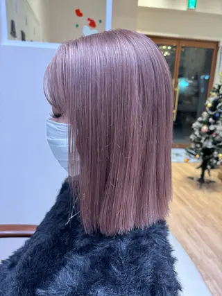 カラー 河添 麗菜のヘアスタイル