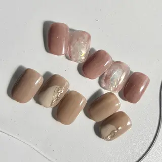 ネイル Ray. ／綺麗目ニュアンスのネイルデザイン