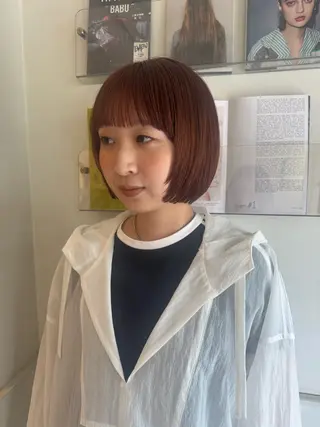 ショート カラー 今泉/kai🐇ボブ 似合わせカットのヘアスタイル