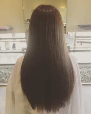 ロング カラー 吉河 克則のヘアスタイル