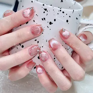 ネイル 長いだし/スカルプ/ パラシェルN.oneのネイルデザイン