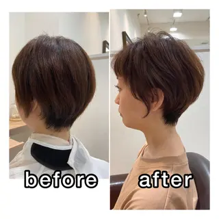 ショート 中江 翔のヘアスタイル