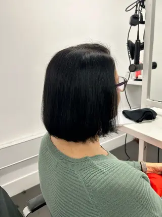 ミディアム はるか/透明感カラー /ヘアアレンジ🤍のヘアスタイル