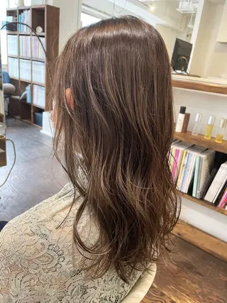 ロング カラー 韓国風◎　田中 勇也のヘアスタイル