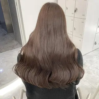 カラー *モデル募集🫧透け 感カラー🫧横浜のヘアスタイル