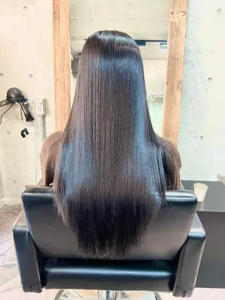 ロング 🫧髪質改善 縮毛矯正特化🫧中西のヘアスタイル