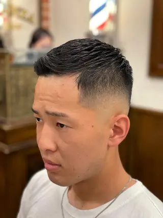 ショート メンズ 土井 康永のヘアスタイル