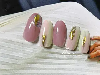 ネイル フルリール 【プライベートサロンのネイルデザイン