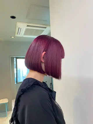 ミディアム ウルフカットマスター みつきのヘアスタイル