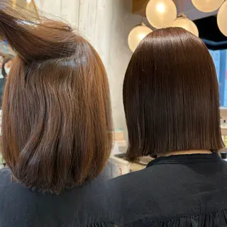 ミディアム ♥️ボブレイヤー/ minami♥️のヘアスタイル