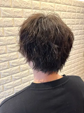 パーマ メンズ Ailes hair /菊地穂果のヘアスタイル