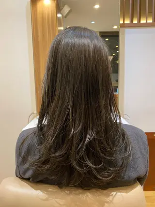 セミロング 星野 りゅうきのヘアスタイル