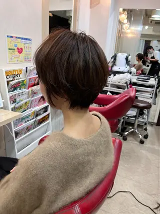 ショート カラー ショート専門 笠井翔太のヘアスタイル
