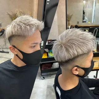 カラー メンズ KAITO メンズ特化美容師のヘアスタイル