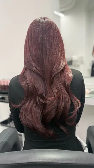 カラー ブリーチなし透明感 💗RYOTAのヘアスタイル