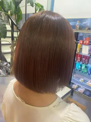 ミディアム カラー ヘアアレンジ マツエク・マツパ TSUNA 🌙 Lim 五反田のマツエク・マツパデザイン