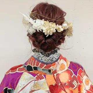 ロング ヘアアレンジ 似合わせカットカラー ♡佐藤捺美のヘアスタイル