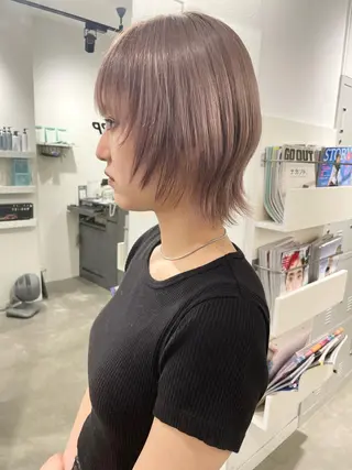 ミディアム カラー 🤍2nd🤍田所 美希のヘアスタイル