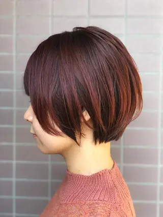 ショート 菊池 幹のヘアスタイル
