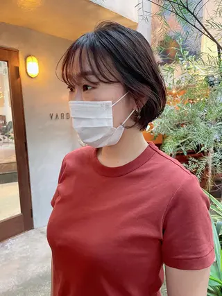 ショート カラー 高橋 愛美のヘアスタイル