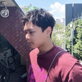 ヘアアレンジ メンズ ainico+所属・メンズ特化✂️栗原 侑也のヘアスタイル