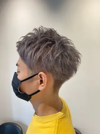 メンズ fizelle 南堀江のヘアスタイル