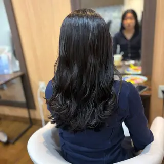 ロング MOLLA ✂️辻桃加のヘアスタイル