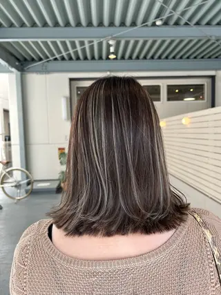 ミディアム 茨木市駅徒歩5分 小林龍之介のヘアスタイル