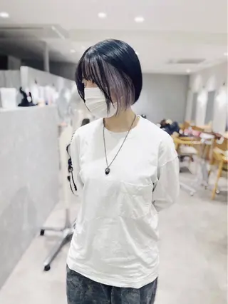 ショート カラー レイヤー/ショート chere狭山のヘアスタイル