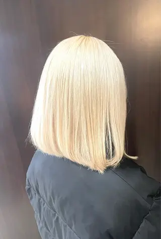 ショート カラー ヘアアレンジ 透明感カラー✨艶髪 制作🌱山根あゆみのヘアスタイル