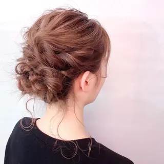 ヘアアレンジ 佐藤 梨里花 ❤︎のヘアスタイル