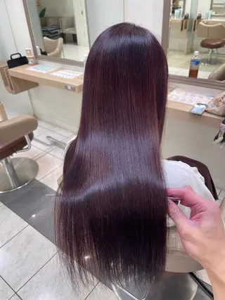 カラー 古田 陽菜のヘアスタイル