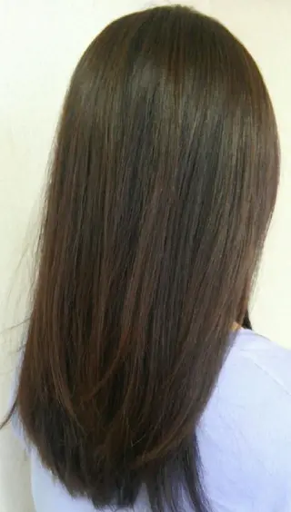 セミロング 中村 幸美のヘアスタイル